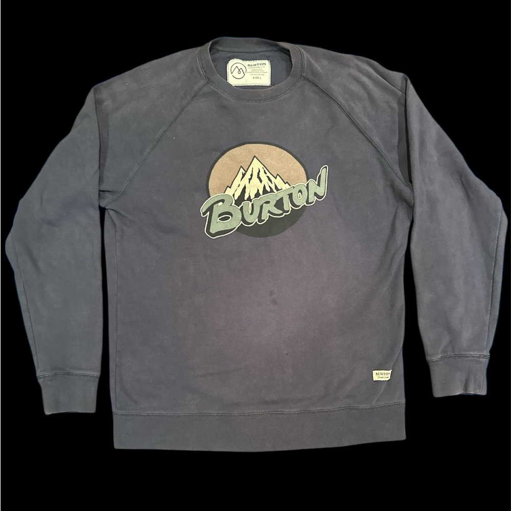 Vintage Burton Heavyweight Crewneck - Navy Blue